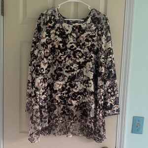 Women's Multicolor Patterned Top